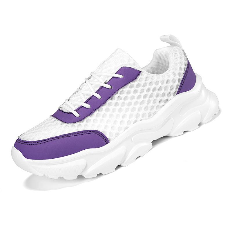 

New summer outdoor hollow mesh breathable comfortable wear-resistant couple shoes sports and leisure shoes women s shoes 45