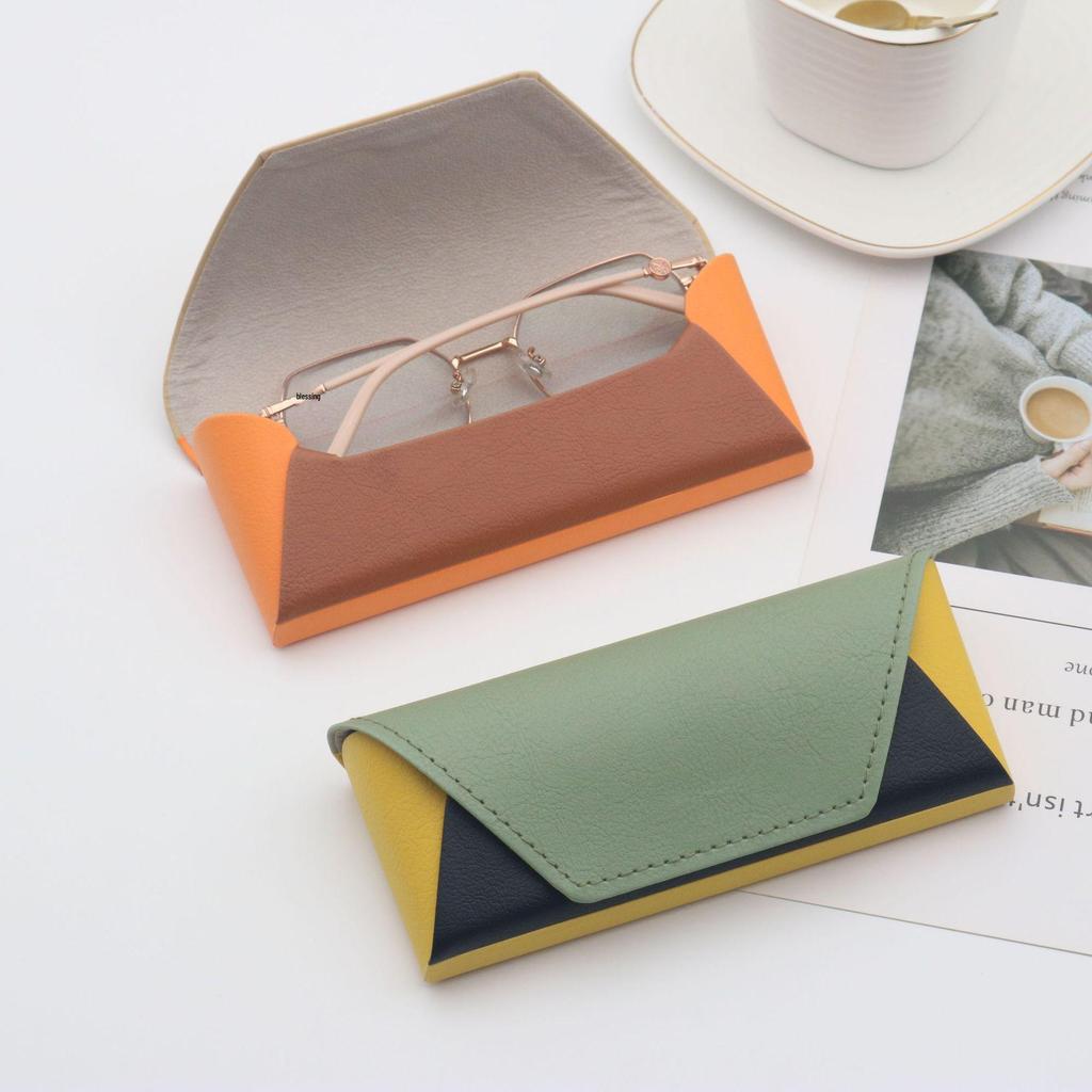 Handmade High-Grade Leather Glasses Case: Portable, Pressure-Resistant Storage Box for Sunglasses