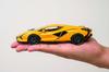 Joezen Cast World Light & Sound Series Lamborghini Sián Diecast Model JDC6043-YL