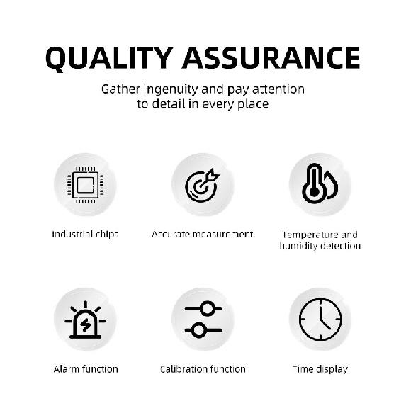Digital Hygrometer Outdoor Indoor Sauna Thermometer WIth Alarm Digital Wall Clock Temperature Meter And Sensor