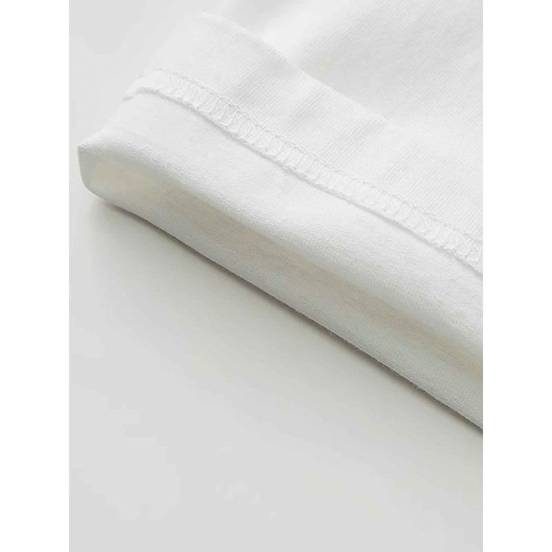 European Size Women's White Graphic T - Shirt with Latte Art Coffee Cup, Coffee Beans, and Cannoli Pastry Print, 'CANNOLI COFFEE' Golden Bold Text