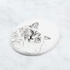 Birman - commemorative plaque with a cat photo, tombstone with a print, personalized oval plaque from the Art-Dog brand