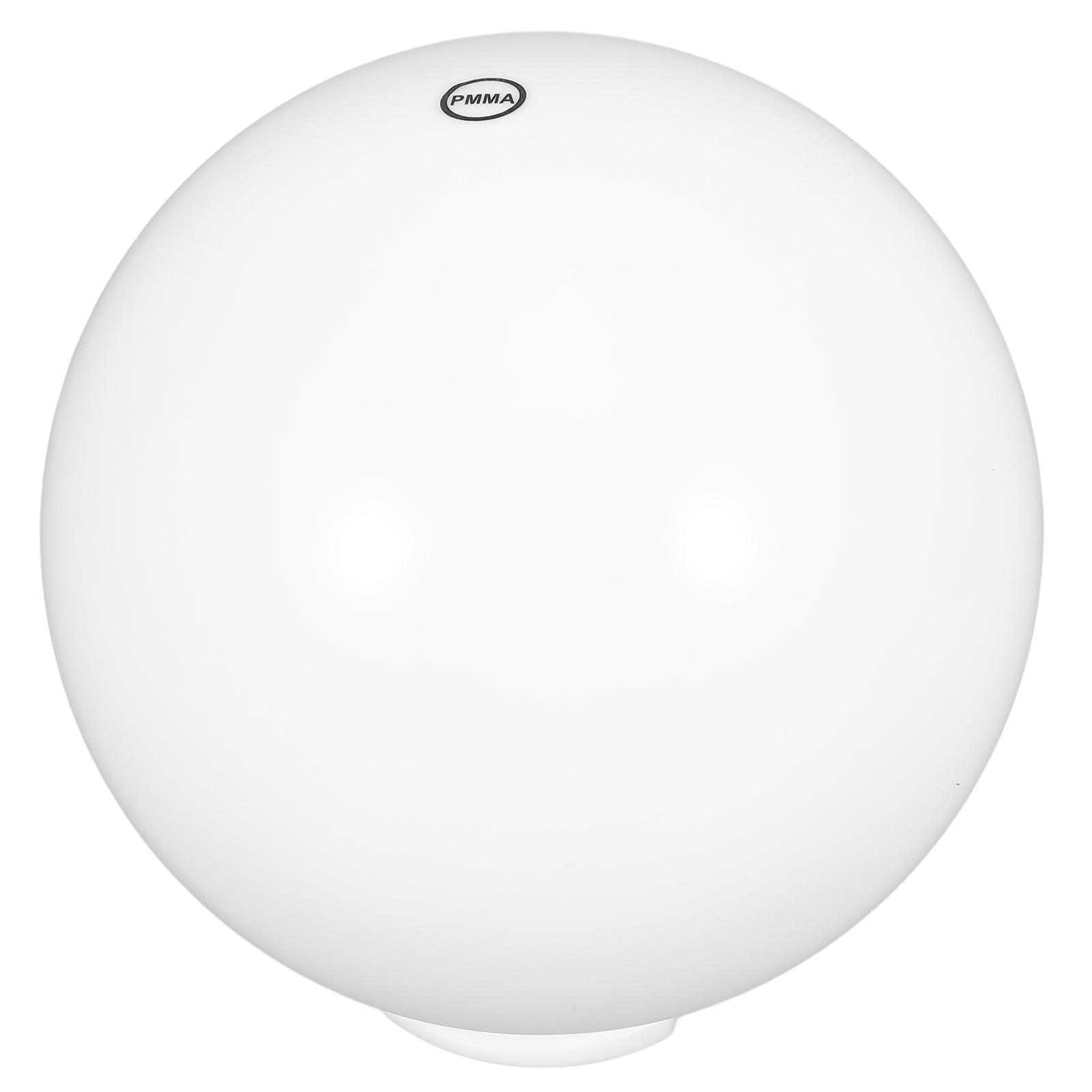 

25/20CM Diameter Socket White Spherical Lampshade Acrylic Light Cover Outdoor Indoor Decorative Home Hotel