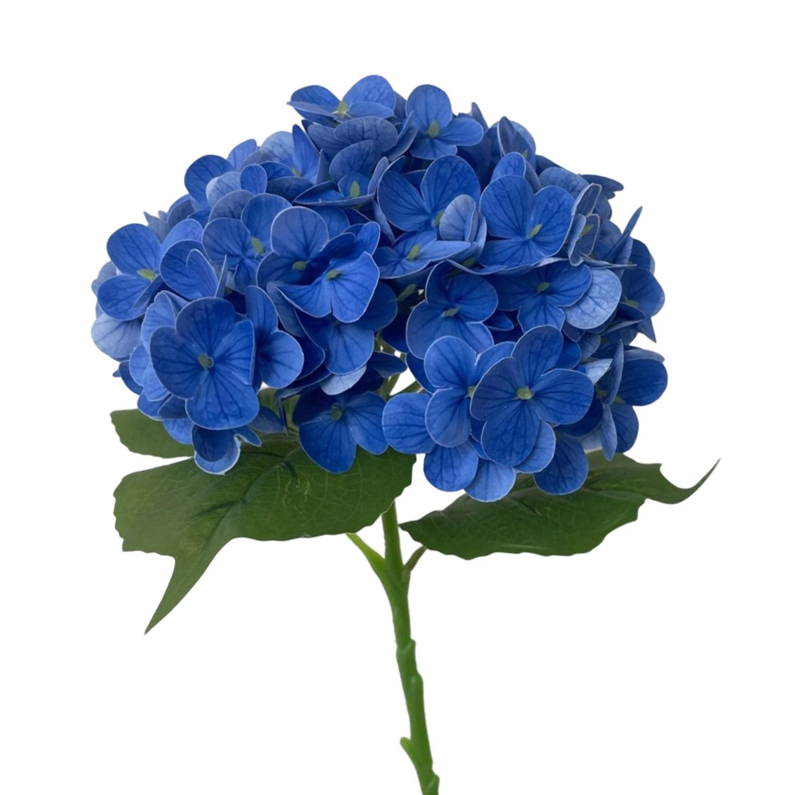 

4 Bunchs Spring Porch Refresh Hydrangea, Realistic UV Resistant, Artificial Outdoor Hydrangea For Kitchen Table, Courtyards Porches Decor One Size