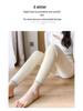 TikTok Heißer Stil Lammwolle Leggings mit Fleecefutter und HG Logo-Tasche - Warme Damen Herbst/Winter Hose