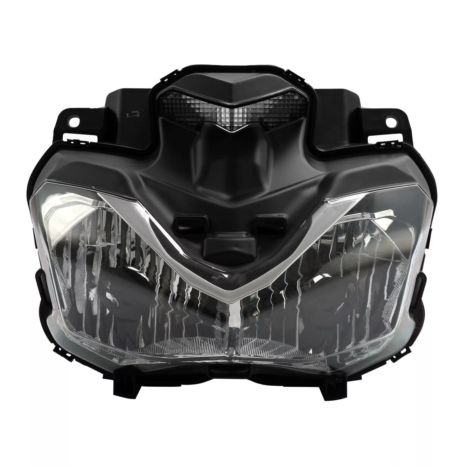 Сборка передней фары мотоцикла Прозрачный рассеиватель Для Kawasaki Z900 Z 900 2017-2019