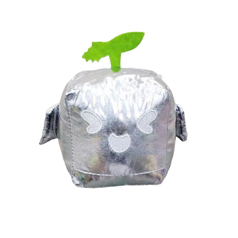11-15cm Blox Fruits Anime Game Plush Toy Fruit Leopard Pattern Box Plushies Soft Stuffed Christmas Gift For Kids Cuddly Fluffy Huggable Kawaii Comfort