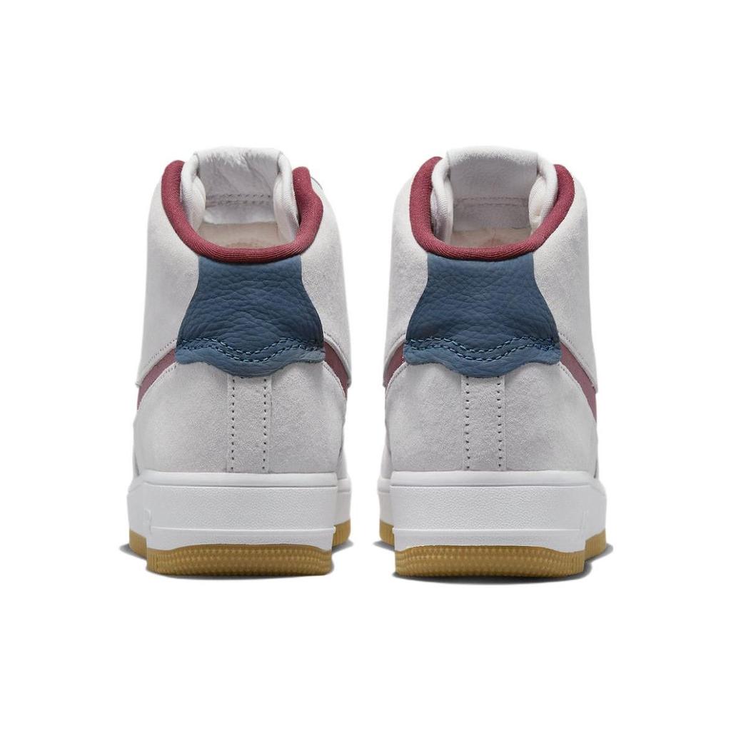 Nike Air Force 1 High Sculpt Grey Suede Women Sneakers Summit-White Valerian-Blue White DC3590-104