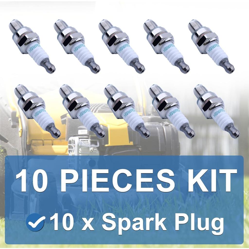 10pcs CMR6H Spark plug for NGK 3365 for Stihl FS90 FS100 FS110 FS90R FS100R FS110R HL90 HL110 HT100 KM90 BR500 BR600 4 MIX Trimmer Chainsaw