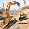 1:64 Scale Mini Excavator Toy Zinc Zinc Alloy Material Dump Truck Toy Engineering Vehicle Toy  Festival Gifts