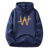Men's hoodie autumn and winter new sweater cotton thickened loose men's jacket