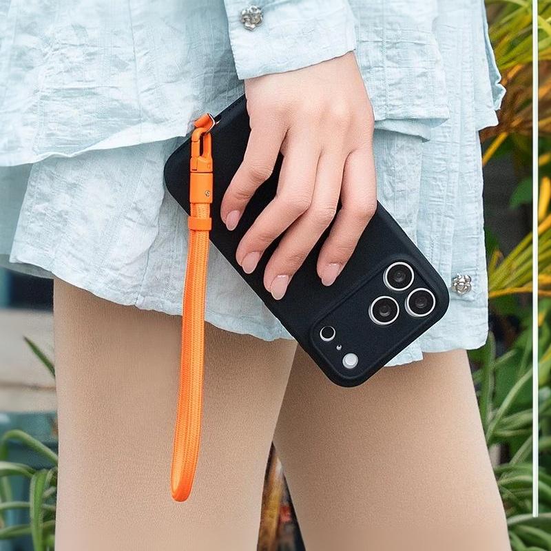 Safety Adjustable Universal Phone Wrist Lanyard with Fixing Gasket for Kids Adults Daily Phone Carry