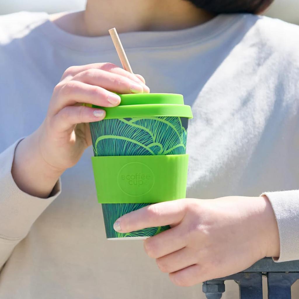 Ecoffee Cup, Reusable, Eco-Friendly, 350ml, Cup and Saucer, 812 028