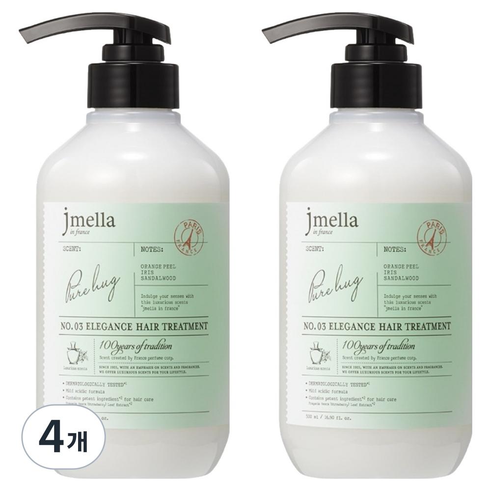 J.Mela in France Elegance Pure Hug Hair Treatment 4 pcs 500ml