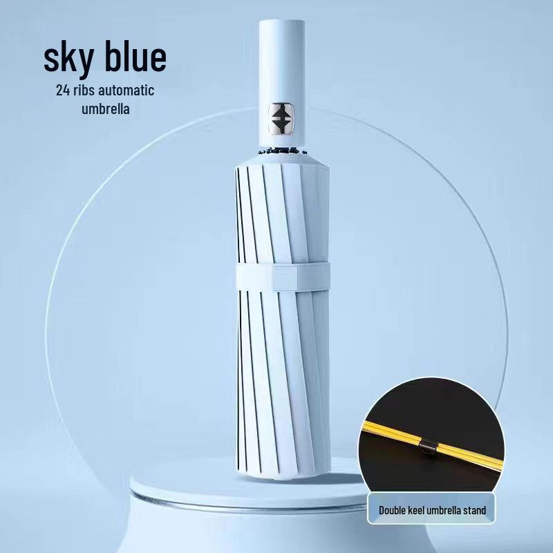 Vollautomatischer High-End-Vinyl-Sonnenschirm: Herren Sonnen- & Regenschirm