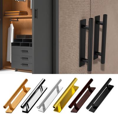 ABS Door Knob Self-Adhesive Door Handlebar New Door Handle  Cupboard