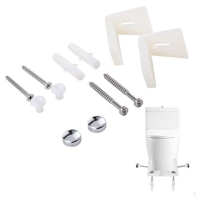 Viti Sedile WC Ricambio Piede Bullone di Montaggio Set Essenziali Riparazione Semi
