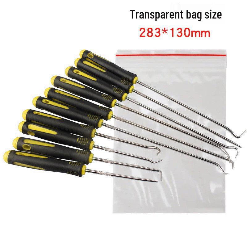 10-Piece Mini Oil Seal Hook Set for Tire and Auto Repair