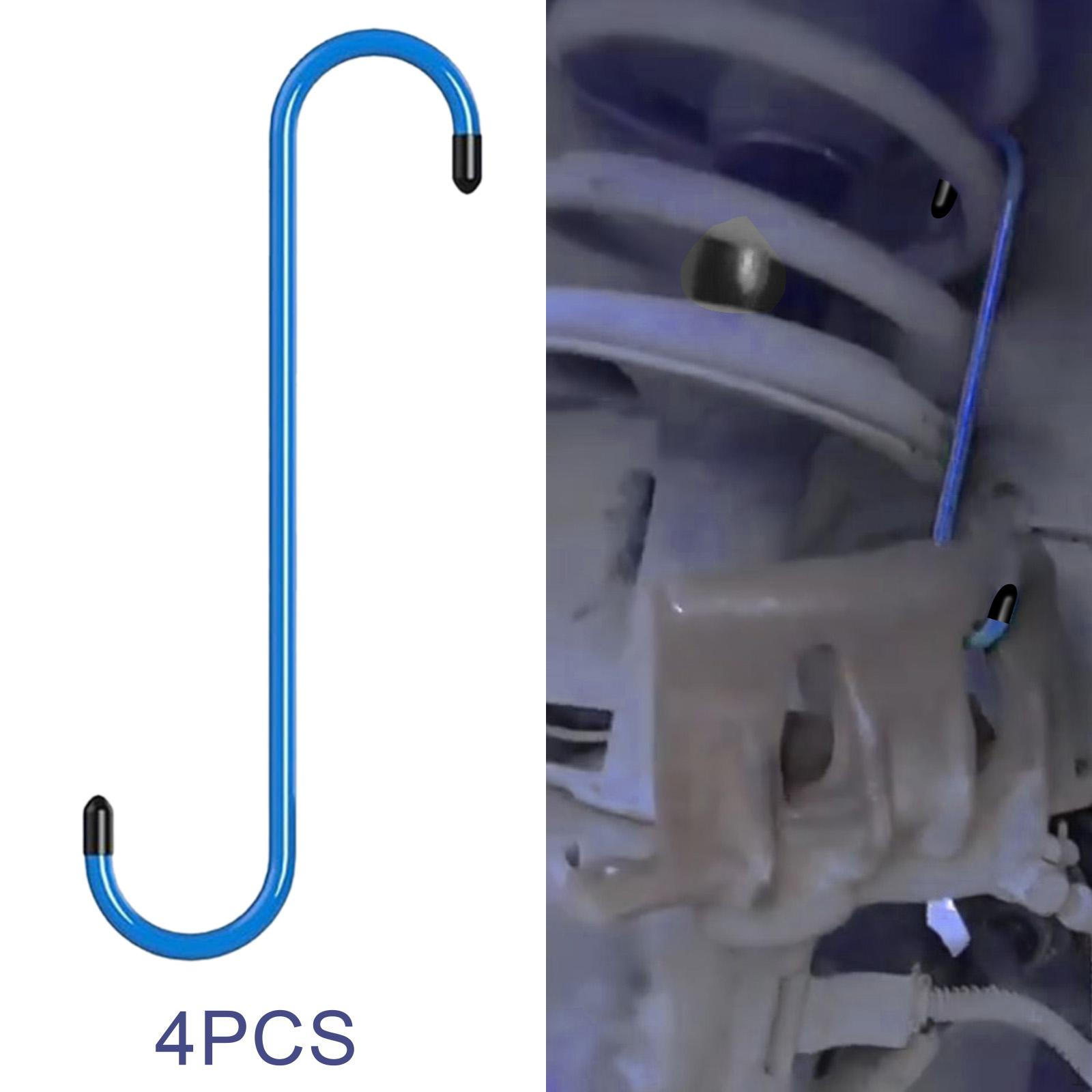 

4 гаки гальмівного супорта довжиною 7,7 дюйма для гальм, підшипників, аксесуарів для осей, легована сталь синій