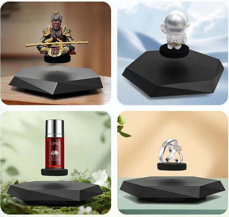 NEW Magnetic Levitation Tray Display Rack Study Office Decoration Desk Ornament (excluding Figurines)