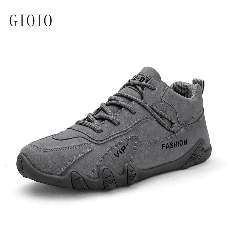 

GIOIO Men s outdoor sports hiking shoes four season new anti slip comfort work shoes fashion youth casual trendy shoes male s 44