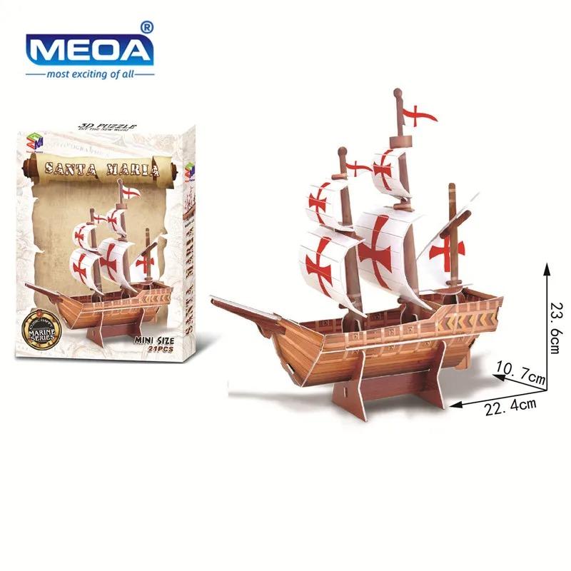 40 Stil Arhitectură Faimoasă în Lume Clădire Model Puzzle 3D Construcție Puzzle 3D Jucării Pentru Copii Cadou de Crăciun