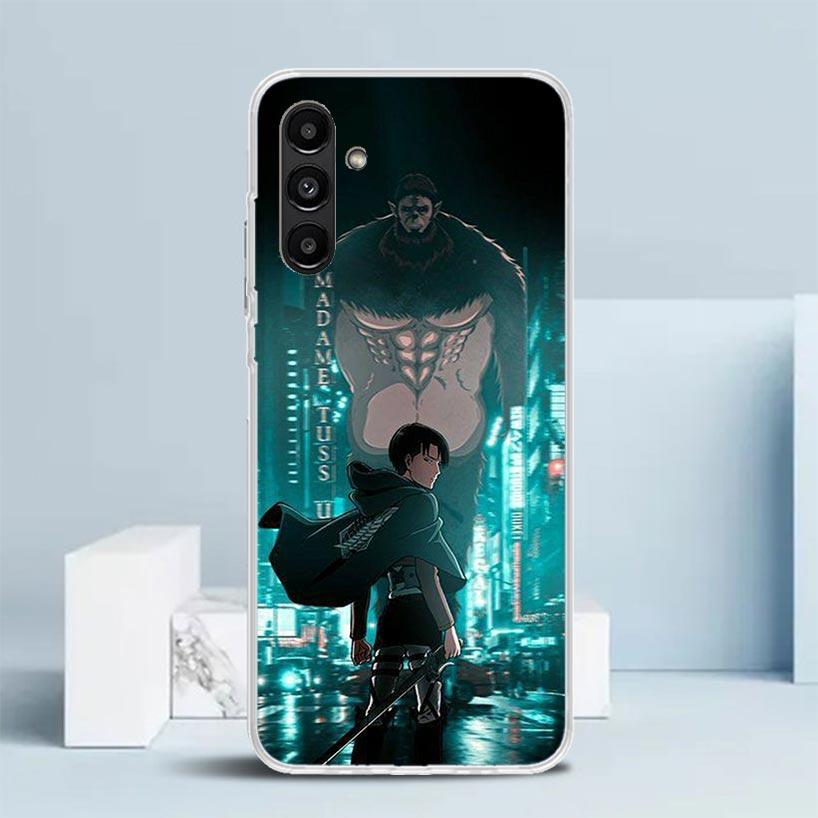 Attack Titan Levi Phone Case For Samsung Galaxy A17 A37 A57 A16 A15 A14 A13 A56 A55 A54 A53 A36 A35 A34 A33 A26 A25 A24 A23 Gala