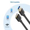Cable Matters Micro USB Cable Micro USB 3.0 Cable USB Micro B Cable 3m Compatible with HDD/SSD External Drive