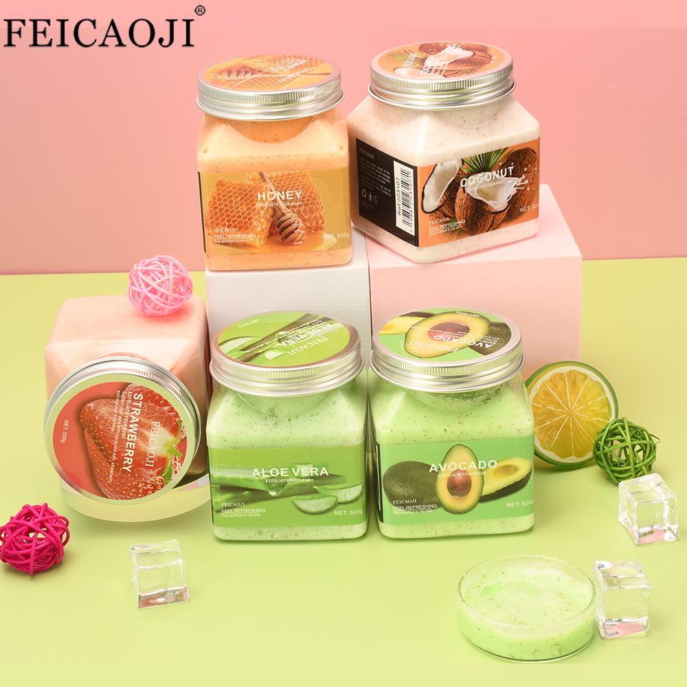 Sea Salt Exfoliating Scrub for Face & Body - Moisturizes & Whitens