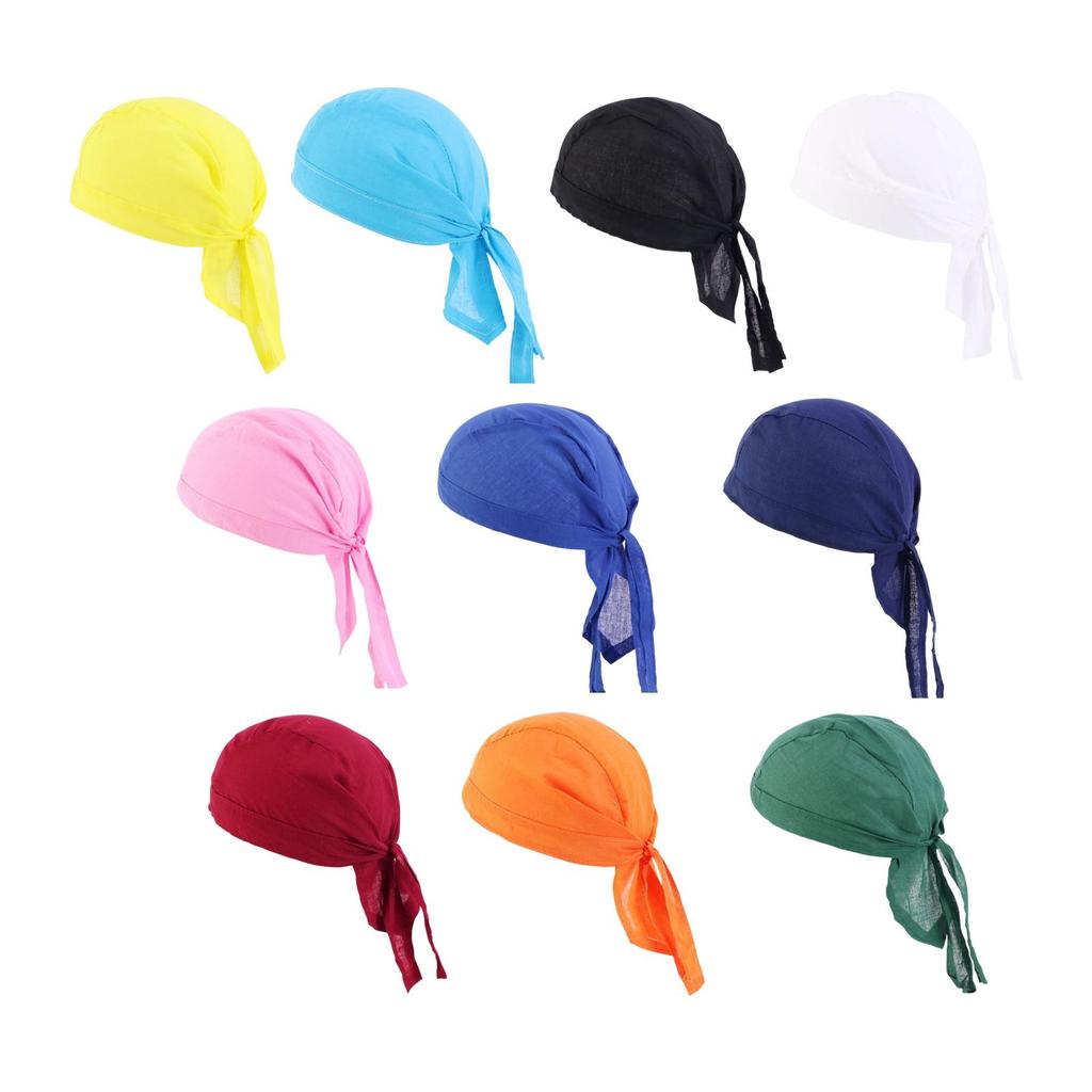 Soft Cycling Cap Sports Head Scarf Bandana Hat for Fitness Men Walking Cyclists