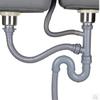 Universal Kitchen Sink Drain Pipe Set - Basin Accessories & Soft Drainer