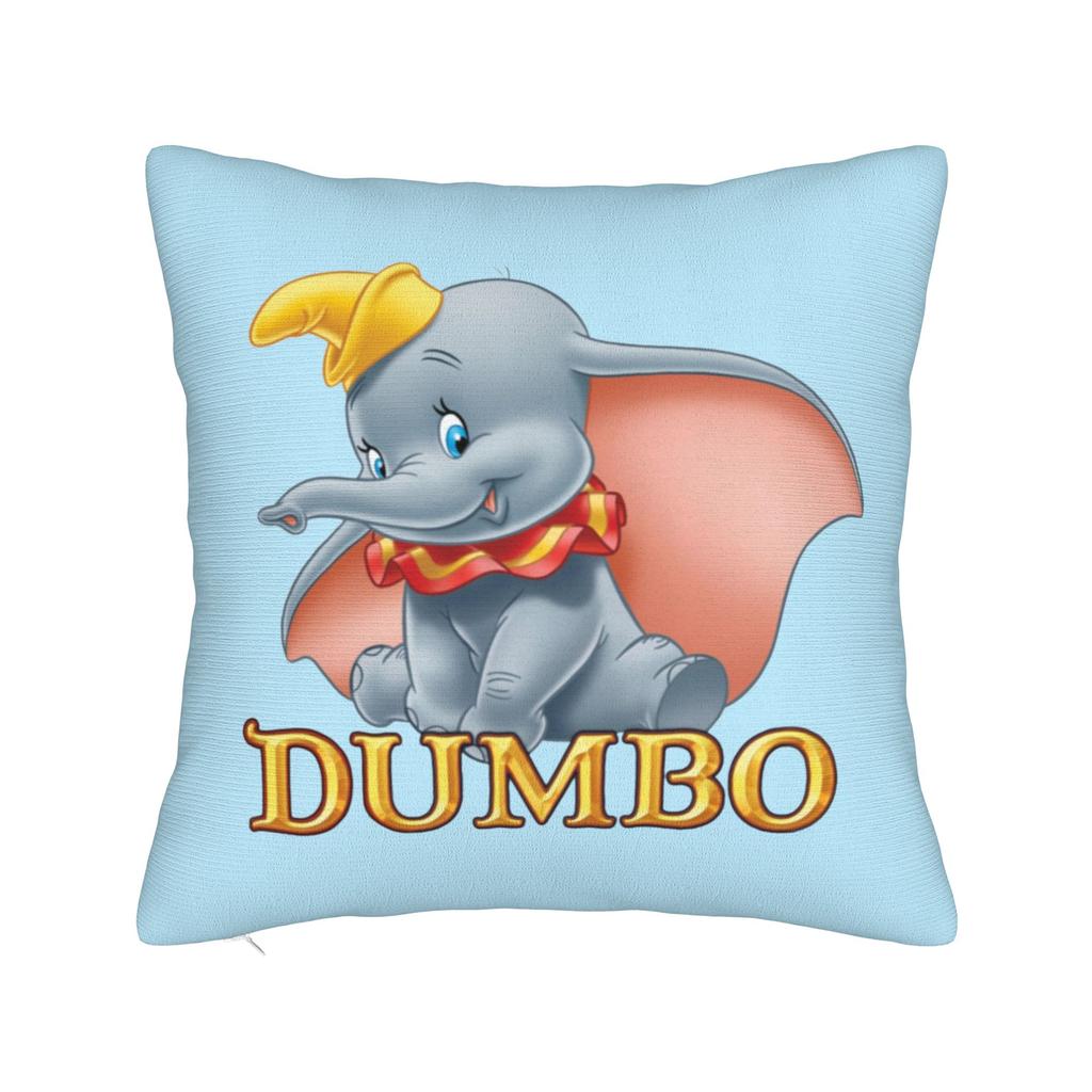Dumbo Cartoon Throw Pillow Cover Polyester Throw Pillow Disney , Fashion Cushion Covers