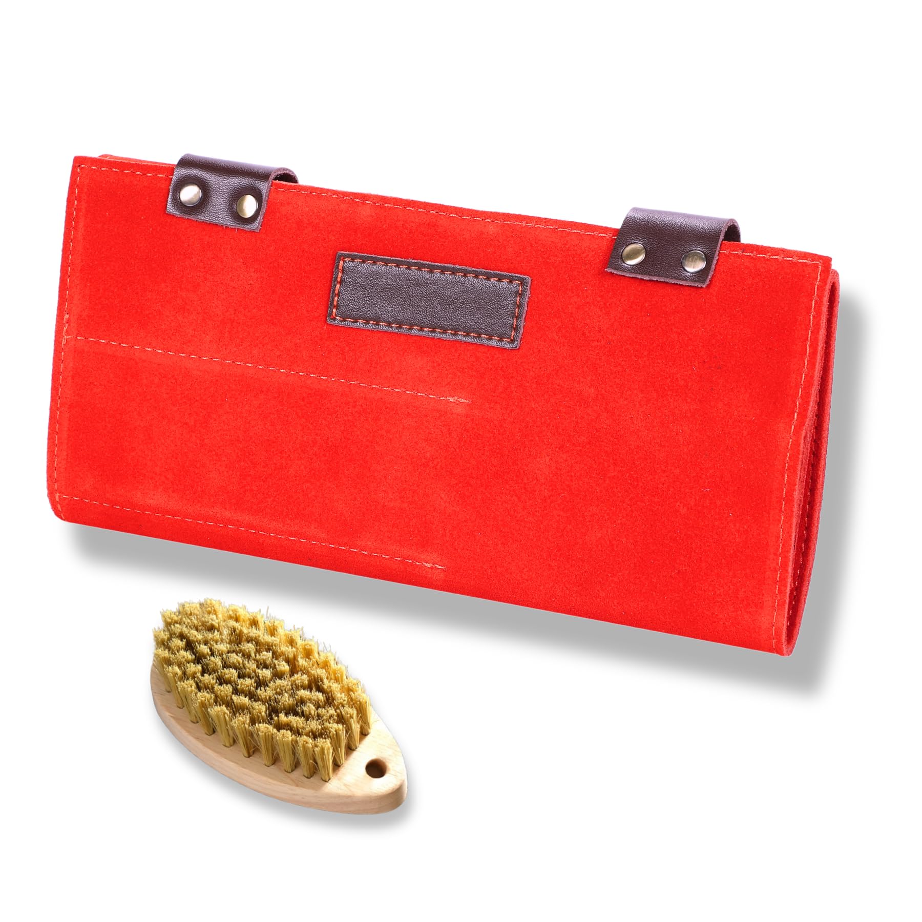 

KONGPEN Чехол для ножниц парикмахерский триммер сумка для ножниц складной флористический портативный 12 шт кожа (оранжевый) оранжевый