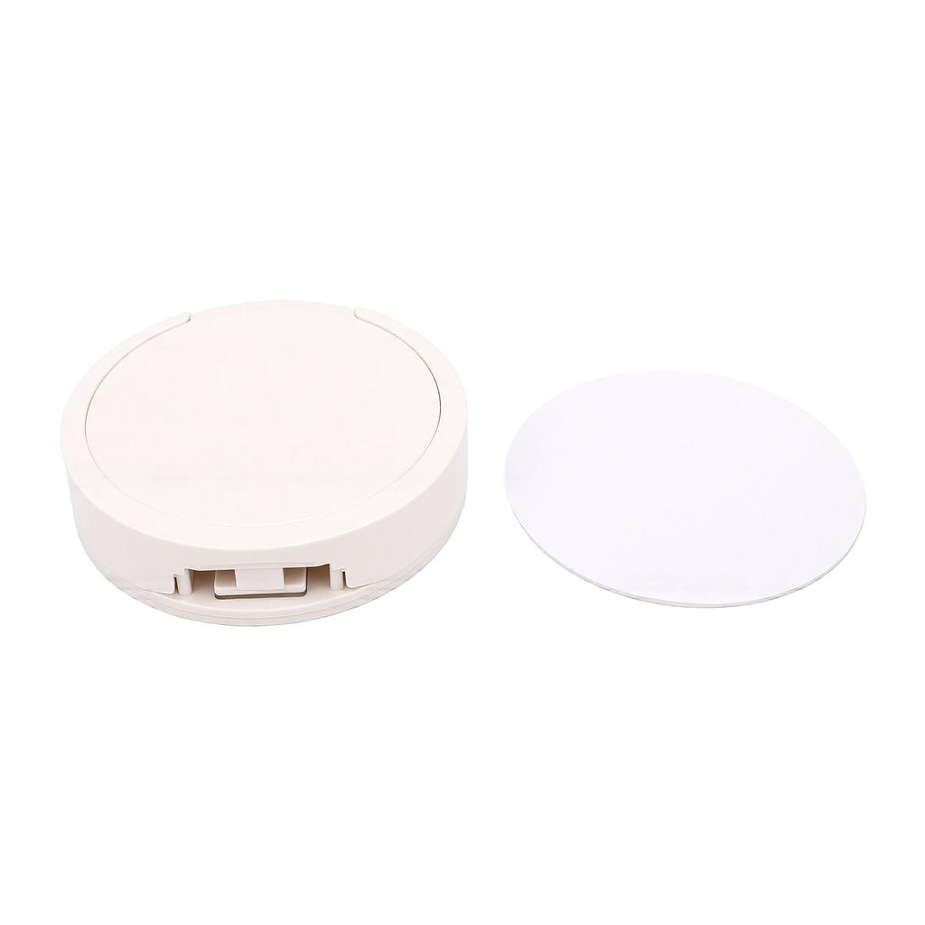 Wall Mount Cup Holder Space Saving Spill Proof Foldable Cup Holder with Adhesive Patch for Cups Mugs Bottles White