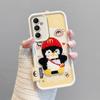KEYSION Cartoon Niedliche Plüsch Stickerei Hülle für Samsung A05S A04S A13 5G mit Lanyard Stoßfeste Handyhülle für Galaxy S23 FE 5G