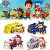 Paw Patrol Rescue Racers 4-pack Real Working Wheels Pet Action Figures Car Toy