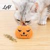 Cute Halloween Cat Toys Pumpkin Catnip Toy for Cats Plush Bat Ghost Spider Kicker with Holiday Themed Bell Durable Chewing Play Kittens Stress