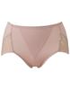 Cinnamon Size Tummy Moderate Cotton Blend Material Deep Can Be Worn Alone Wing/Wacoal Women's Pants, KJ4210, Brown, M, Shapewear, Buttocks, Control,