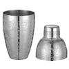 500ml 3Pieces Vintage Cocktail Shaker Bar Shaker Cobbler Shaker Bar Tools