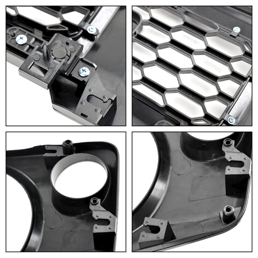 Honeycomb Front Bumper Grill Grille Compatible for Suzuki Jimny JB74 2019-2023 Grey