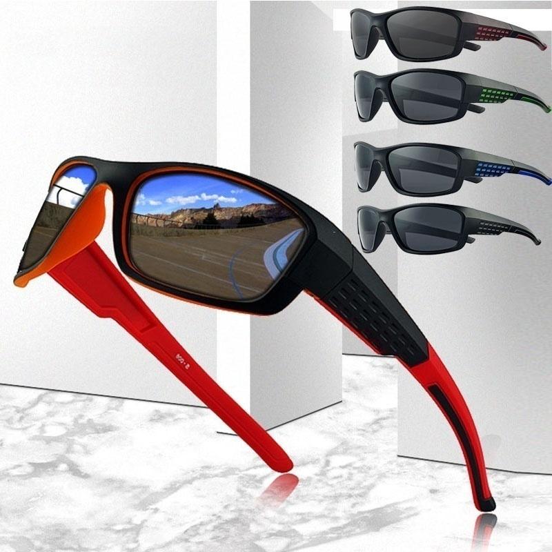 Buy 2020 UV400 Men Gradient Male Night Vision Cycling Glasses Polarized