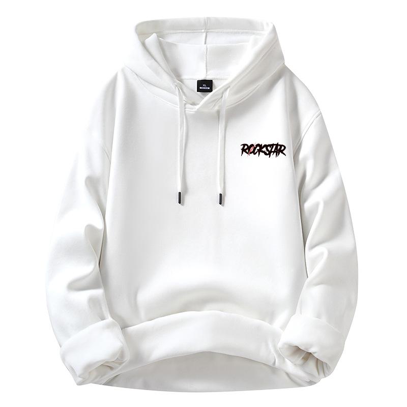 Padded Hooded Sweater Men's Autumn and Winter New Cotton Couple Models Thickened Loose Youth Jacket