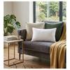 Coussin polyester uni 30 x 50 cm Pop color blanc