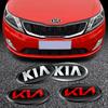 Pour Sportage Ceed Sorento Cerato Optima Picanto Rio Soul K3 K5 K2 K6 Stonic Emblème Capot Avant Autocollant Badge Coffre Arrière Voiture