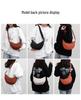 Borsa a Tracolla Piccola da Donna Versatile in Nylon - Borsa a Spalla Messenger Casual alla Moda a Forma di Raviolo