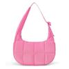 Borsa da Sotto Braccio per Donna Borse a Spalla Trapuntate Cinturino Regolabile in Nylon Borsa a Mano con Cerniera Borsa Hobo per Lavoro Viaggio Borsetta a Mezza Luna