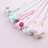 New tassel fairy hair ball teasing cat stick cat interactive cat relieving boredom, grabbing, bell biting cat toy