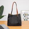 New One-shoulder Casual Canvas Tote Bag Popular Bag Large Capacity Oxford Cloth Simple Women's Bag Carry