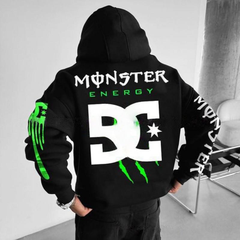 Herren Kapuzenpullover 3D-Druck Lässig Mode Lockerer Schnitt Sweatshirt Jugendliche