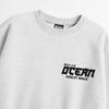 Seupeullaesikodeu Heavy Crew Neck Sweatshirt Melange White - Ocean